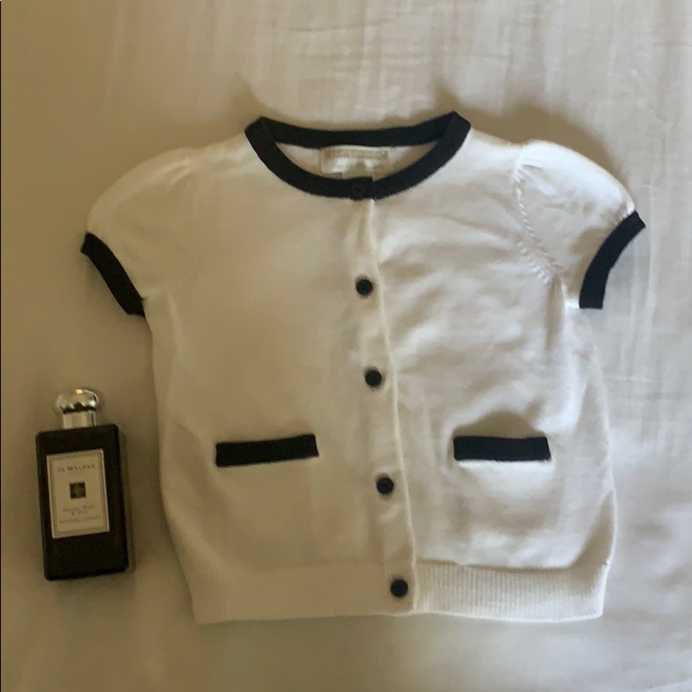 Janie and Jack short sleeve sweater